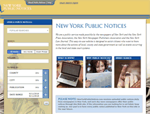 Tablet Screenshot of newyorkpublicnotices.com